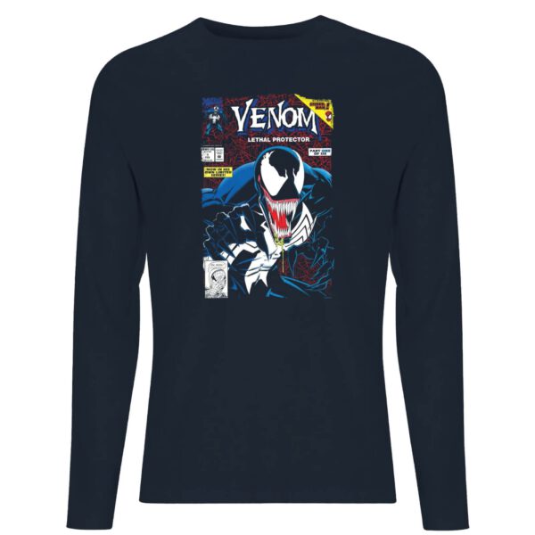 Venom Lethal Protector Men's Long Sleeve T-Shirt - Navy - S - Marineblau