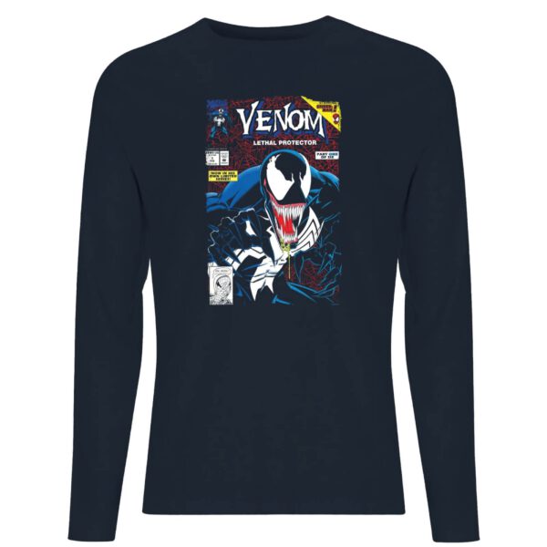 Venom Lethal Protector Men's Long Sleeve T-Shirt - Navy - XS - Marineblau