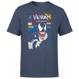 Venom Lethal Protector Men’s T-Shirt – Navy – S – Marineblau