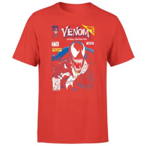 Venom Lethal Protector Men’s T-Shirt – Red – XS – Rot