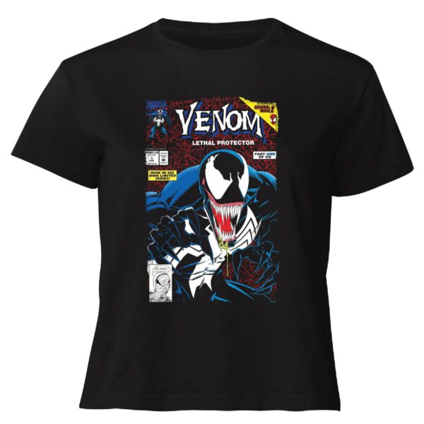 Venom Lethal Protector Women's Cropped T-Shirt - Black - XS - Schwarz