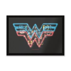 Wonder Woman Neon Sign Fussmatte