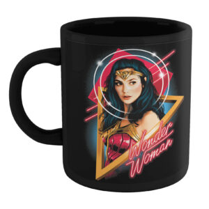 Wonder Woman & The Cheetah Tasse – Schwarz