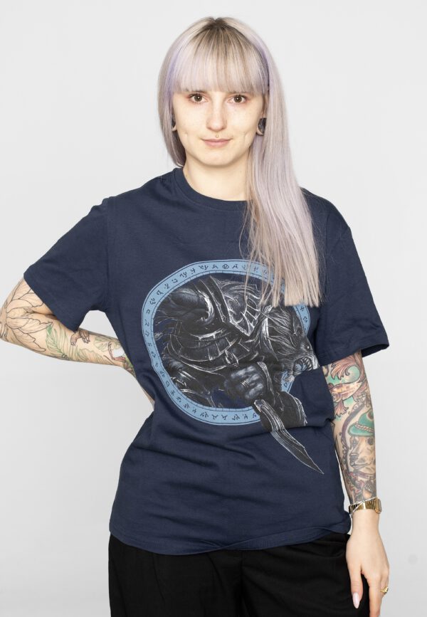 World Of Warcraft - Worgen Dark Blue - - T-Shirts