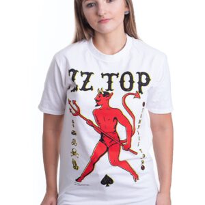 ZZ Top – Tonnage Tout White – T-Shirt